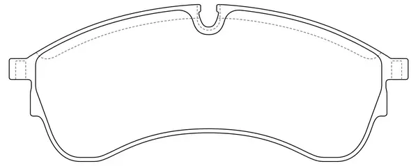 Brake Pad Set, disc brake (BP33024)