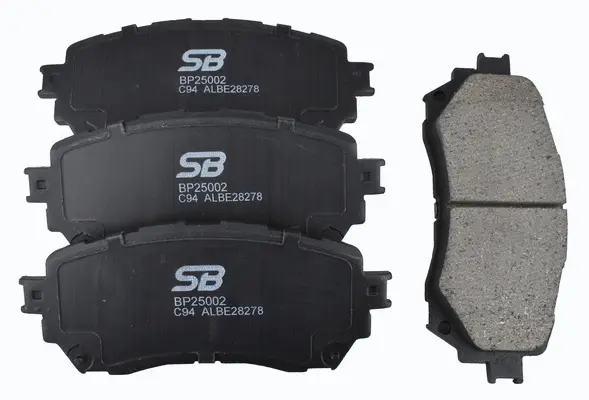 Brake Pad Set, disc brake (BP25002)