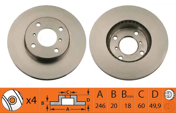 Brake Disc (BR29105T)