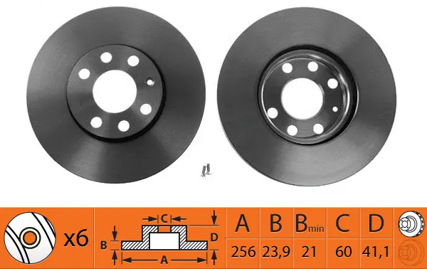 Brake Disc (BR34109T)