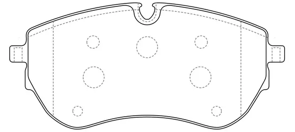Brake Pad Set, disc brake (BP33013)