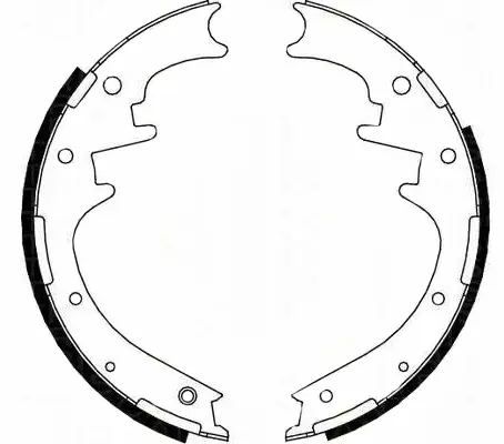 Brake Shoe Set (BS51004)