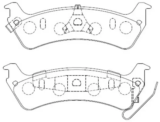 Brake Pad Set, disc brake (BP52081)