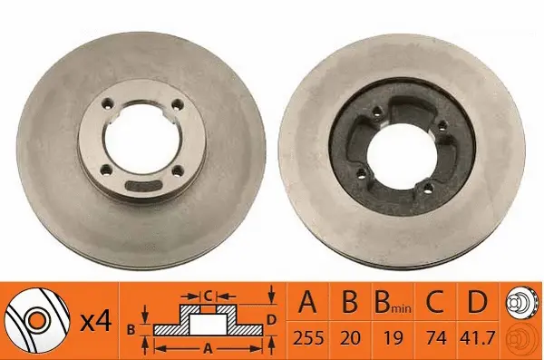 Brake Disc (BR21181T)