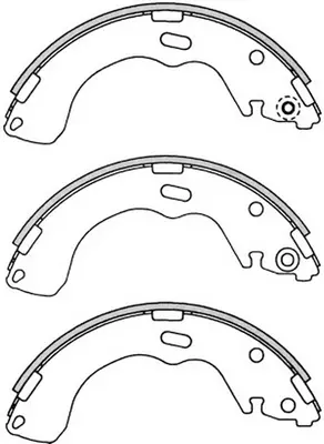 Brake Shoe Set (BS25382)