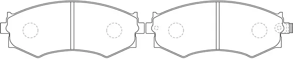 Brake Pad Set, disc brake (BP22176)