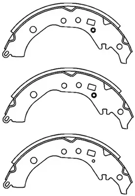 Brake Shoe Set (BS21389)