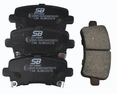 Brake Pad Set, disc brake (BP34840)