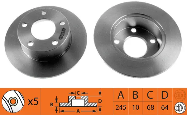 Brake Disc (BR33114)