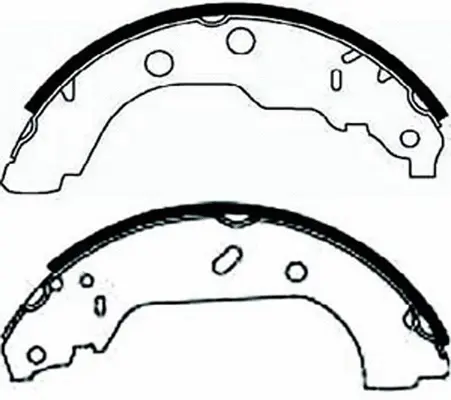 Brake Shoe Set (BS42549)