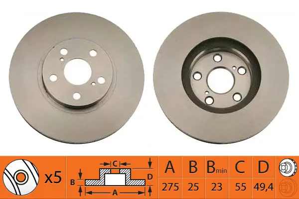Brake Disc (BR21126T)