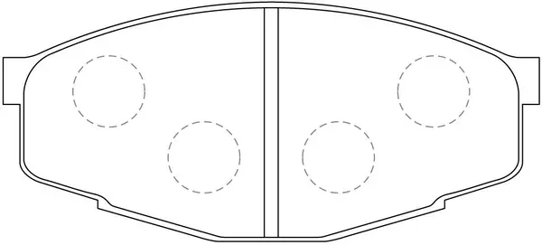 Brake Pad Set, disc brake (BP21071)
