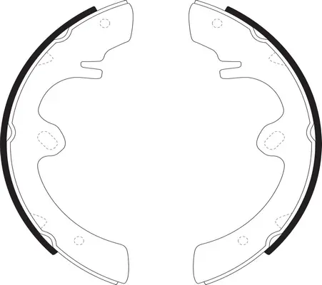 Brake Shoe Set (BS22105)