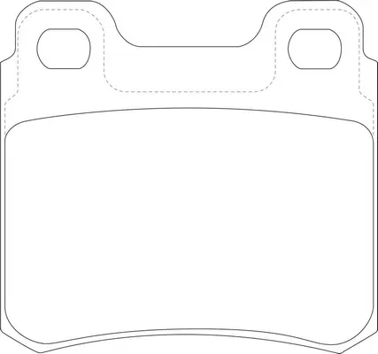 Brake Pad Set, disc brake (BP34032)