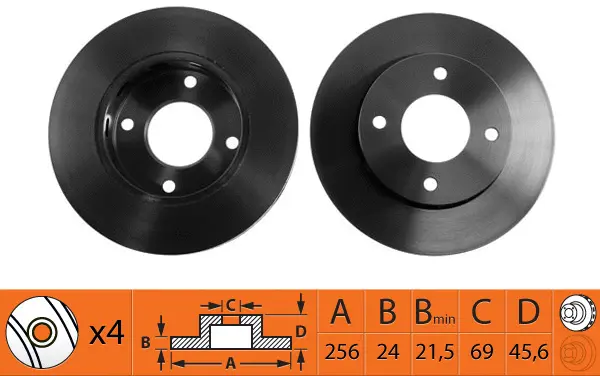 Brake Disc (BR23110T)