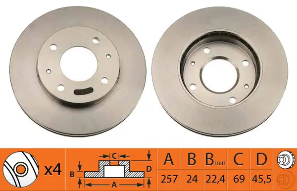 Brake Disc (BR11108T)