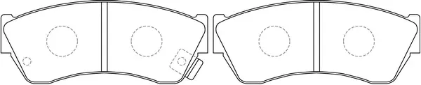 Brake Pad Set, disc brake (BP29169)