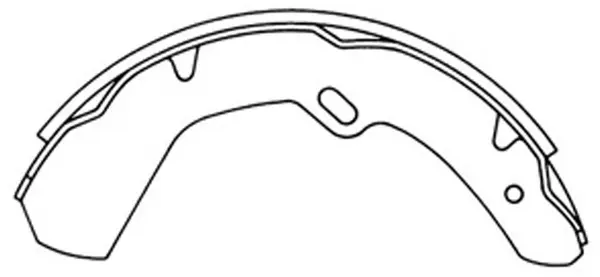 Brake Shoe Set (BS22159)