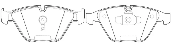 Brake Pad Set, disc brake (BP32518)