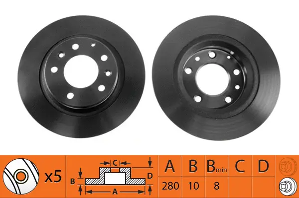 Brake Disc (BR25108)