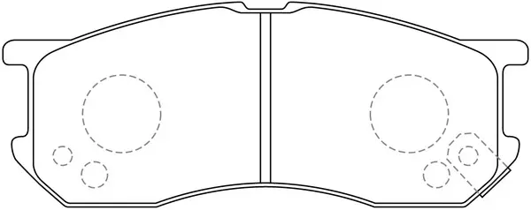 Brake Pad Set, disc brake (BP26341)