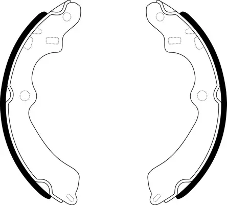 Brake Shoe Set (BS29923)