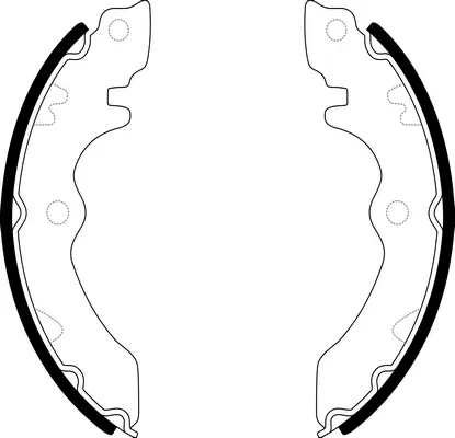 Brake Shoe Set (BS29907)