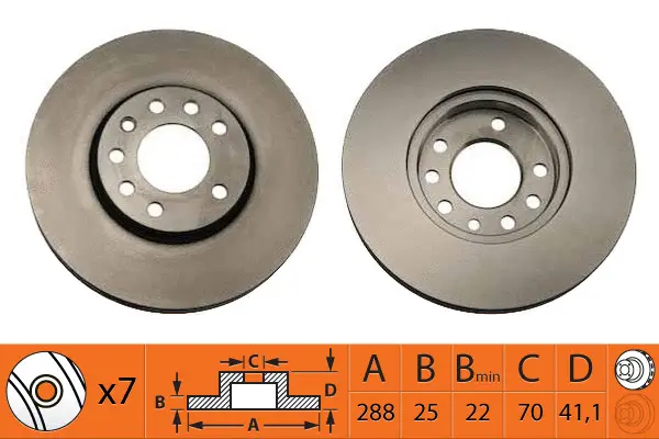Brake Disc (BR34106T)