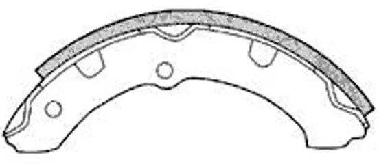 Brake Shoe Set (BS21286)