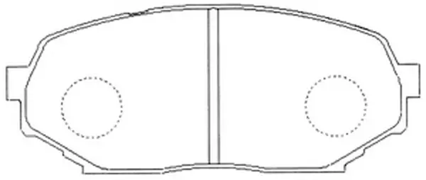 Brake Pad Set, disc brake (BP24257)