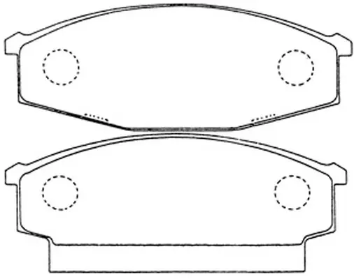 Brake Pad Set, disc brake (BP22078)