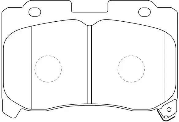 Brake Pad Set, disc brake (BP21360)