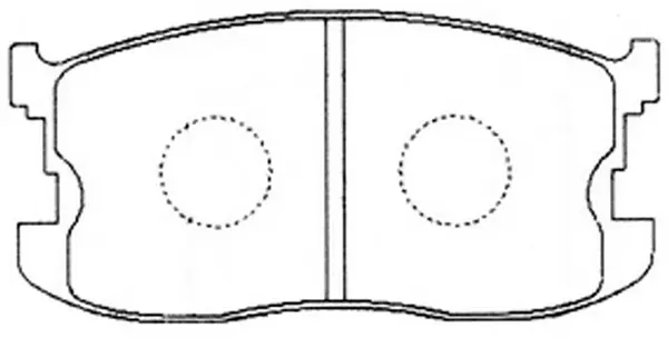 Brake Pad Set, disc brake (BP24140)