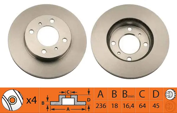 Brake Disc (BR23103T)