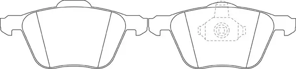 Brake Pad Set, disc brake (BP33224)