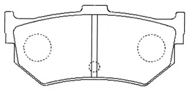 Brake Pad Set, disc brake (BP28076)