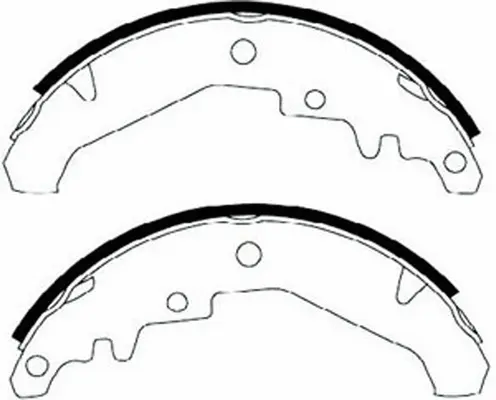 Brake Shoe Set (BS42580)