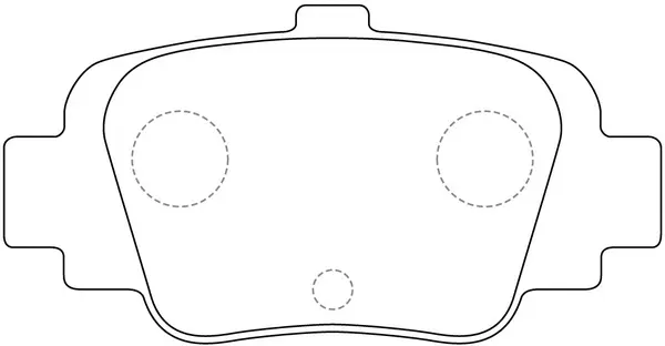 Brake Pad Set, disc brake (BP22210)