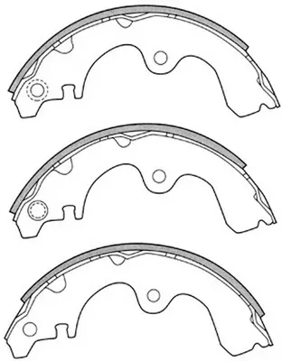 Brake Shoe Set (BS21321)