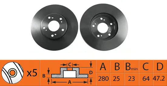 Brake Disc (BR28126T)