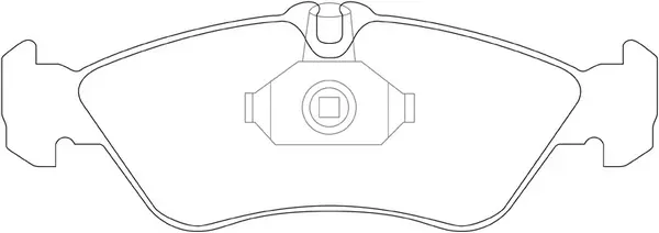 Brake Pad Set, disc brake (BP31169)