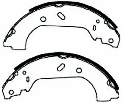 Brake Shoe Set (BS42548)