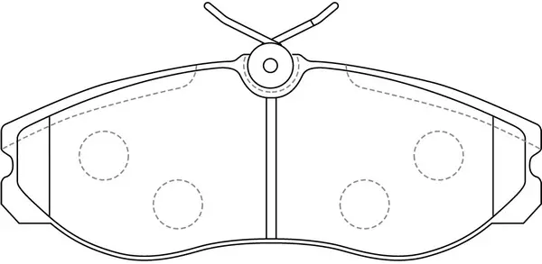 Brake Pad Set, disc brake (BP22213)