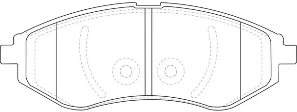Brake Pad Set, disc brake (BP10370)