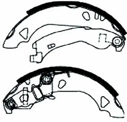Brake Shoe Set (BS41540)