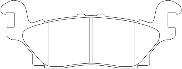 Brake Pad Set, disc brake (BP52499)
