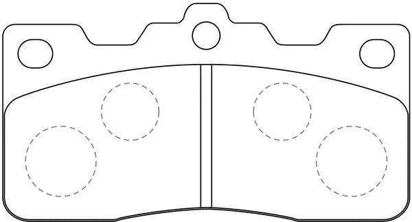 Brake Pad Set, disc brake (BP21074)