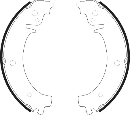 Brake Shoe Set (BS40503)