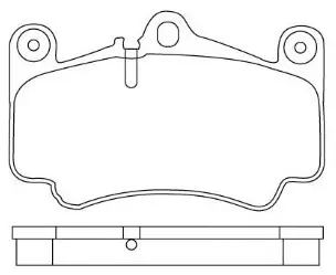 Brake Pad Set, disc brake (BP35819)