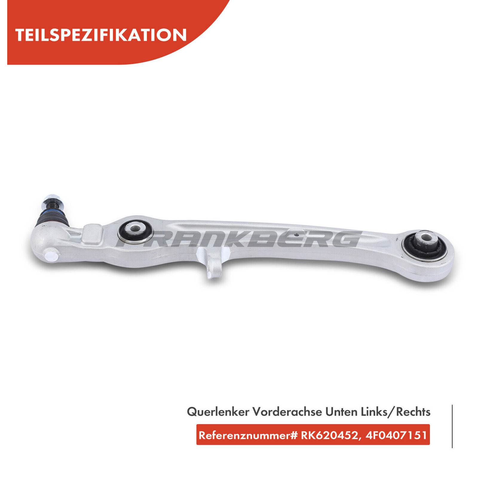 Control/Trailing Arm, wheel suspension